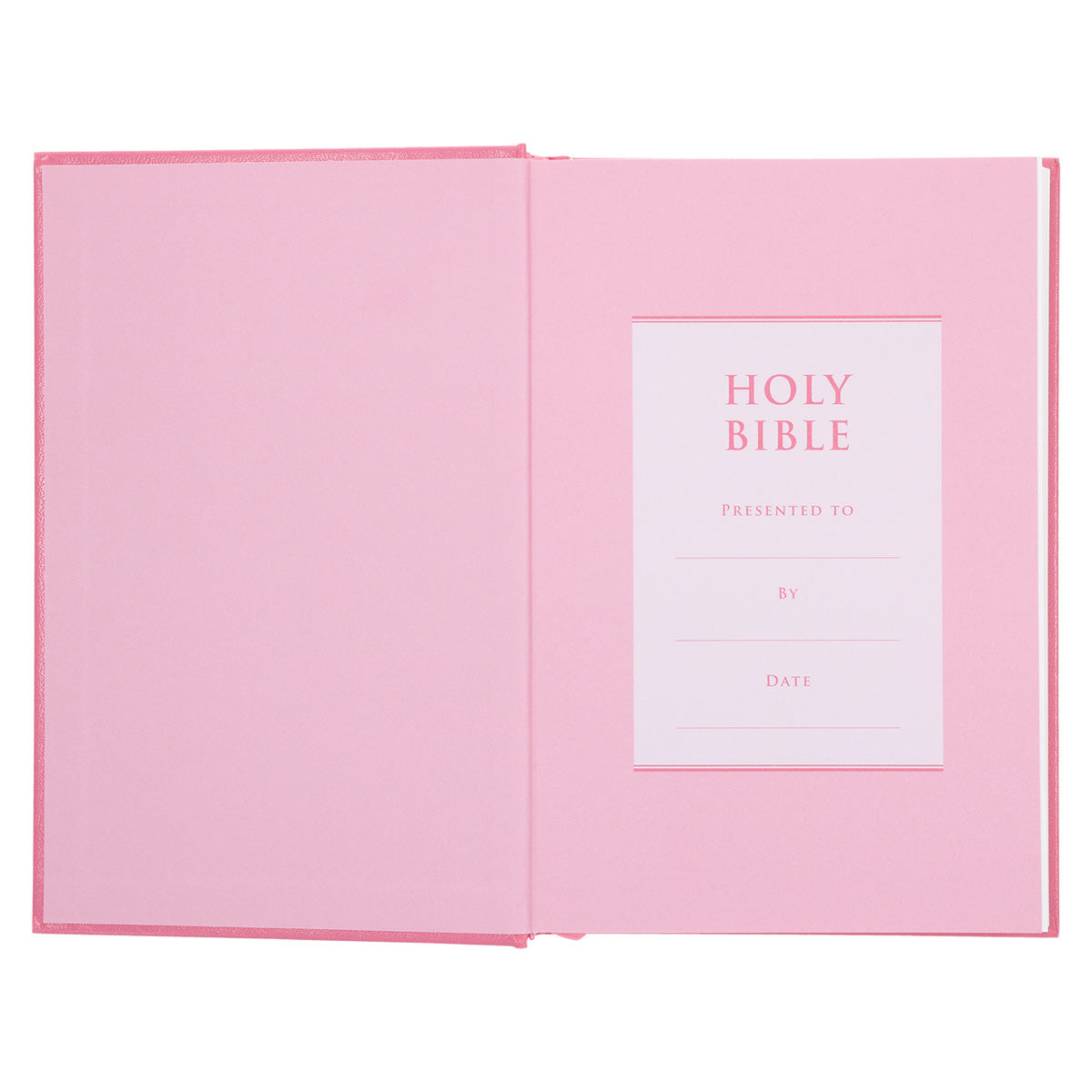 NLT Pink Hardcover Standard Bible