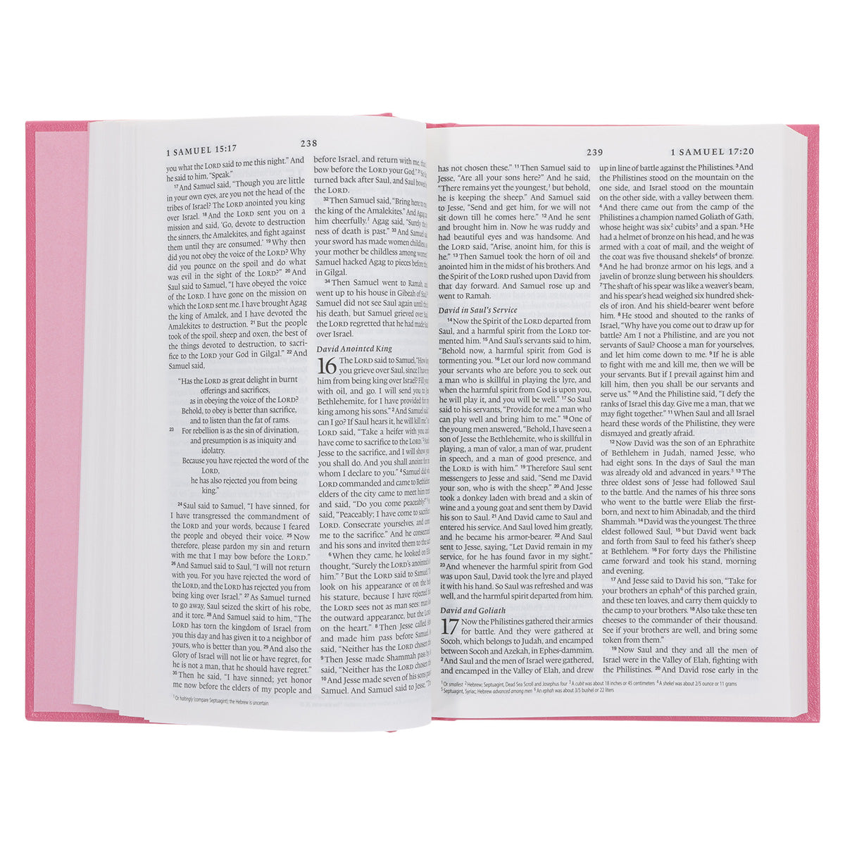 ESV Pink Hardcover Standard Bible