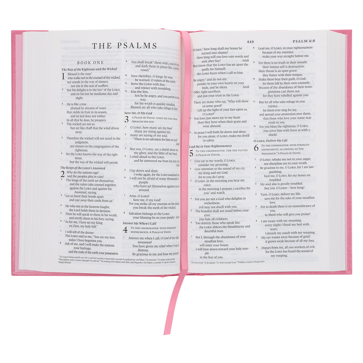 ESV Pink Hardcover Standard Bible