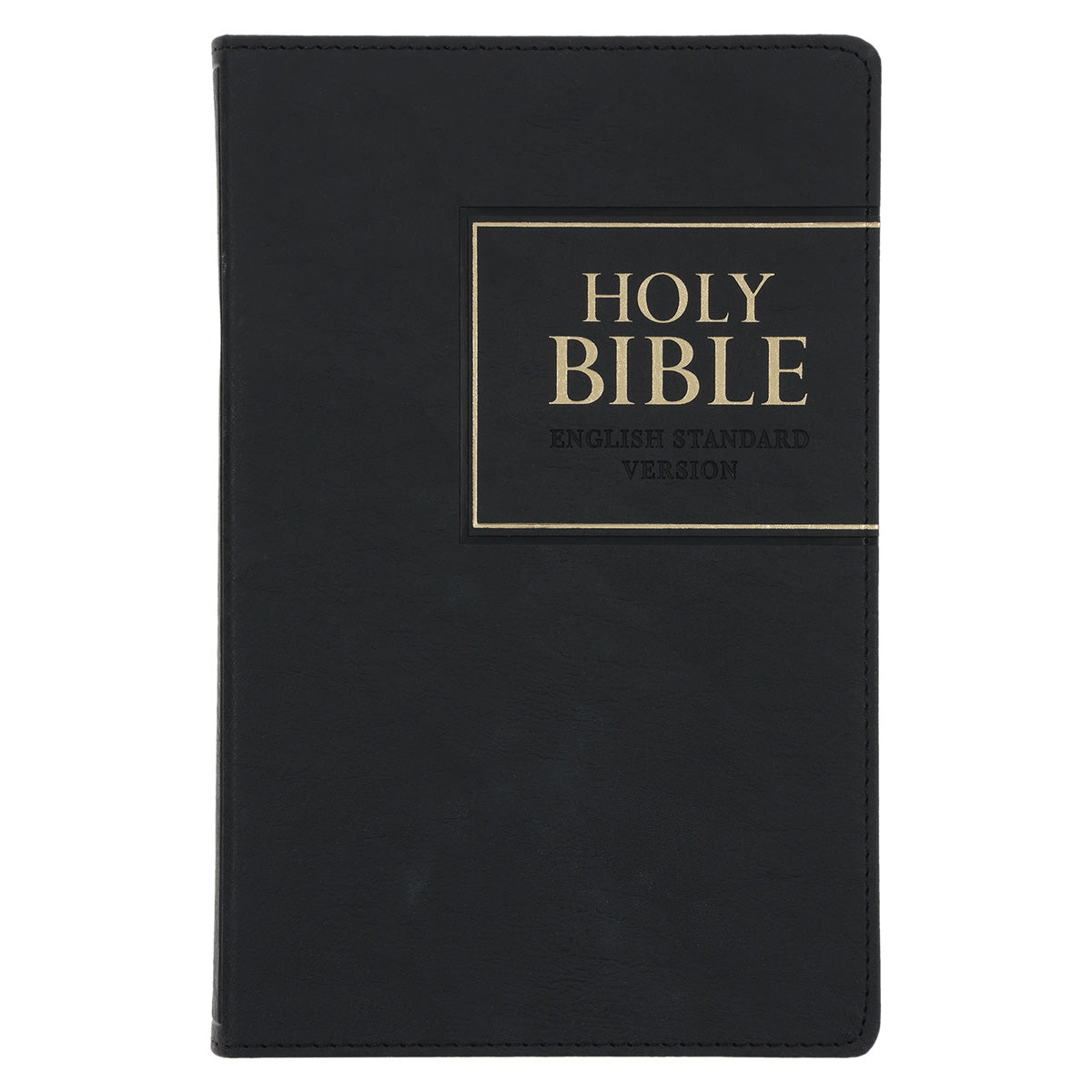 ESV Black Frame Faux Leather Standard Bible