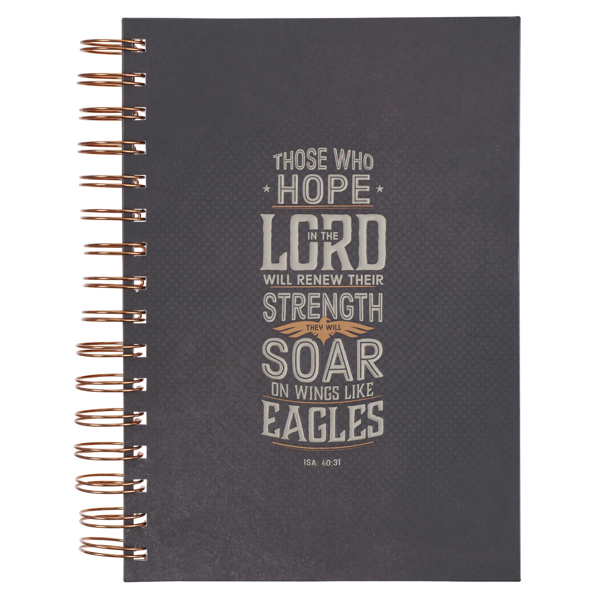 Those Who Hope in the Lord Hardcover Wirebound Journal