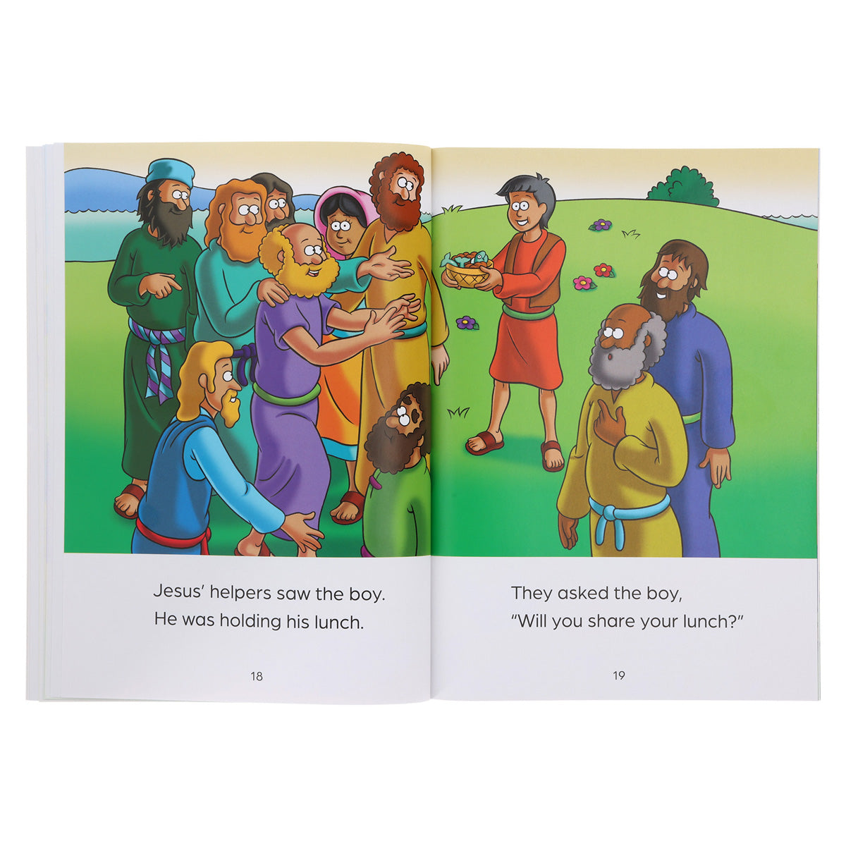 Jesus Feeds the People - I Can Read! (Paperback)