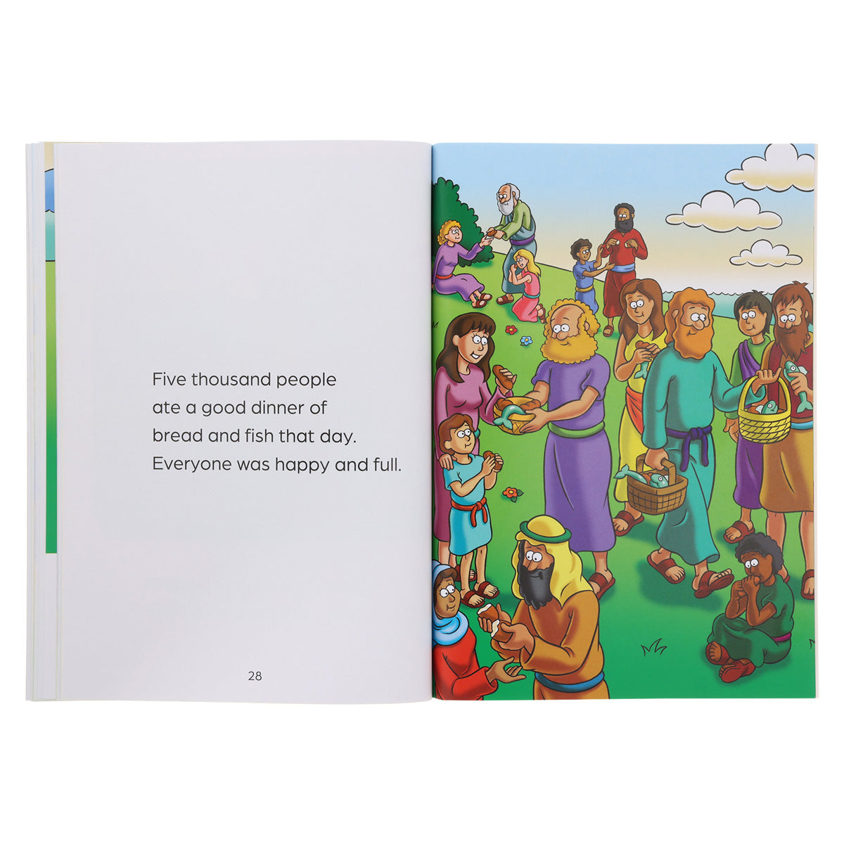 Jesus Feeds the People - I Can Read! (Paperback)