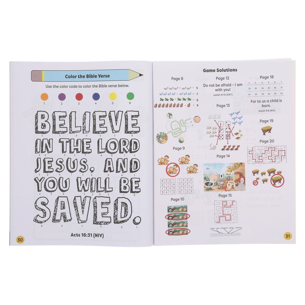 Learning with the Bible: Let’s Play with Numbers Book 1 (Paperback)