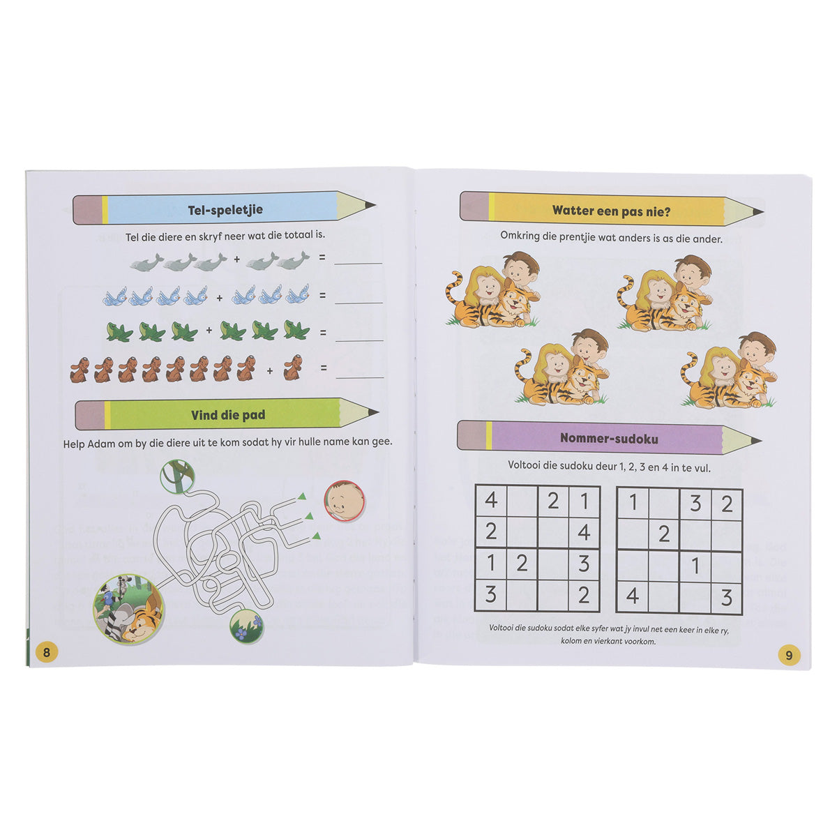 Leer uit die Bybel: Kom Speel met Syfers Boek 1 (Sagteband)