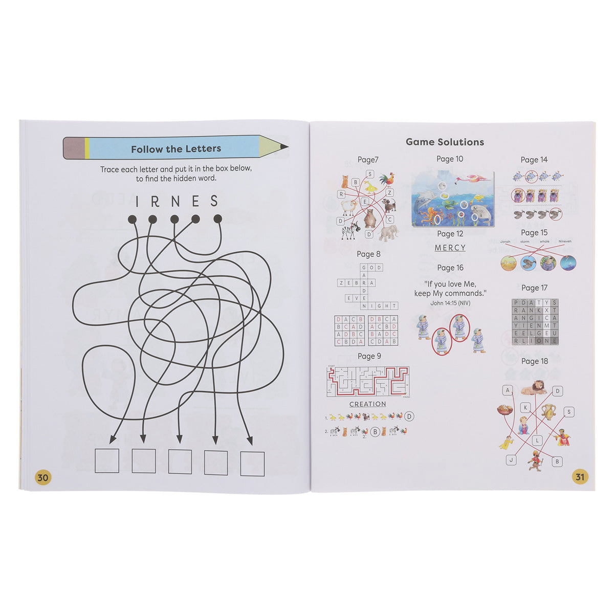 Learning with the Bible: Let’s Play with Words Book 1 (Paperback)