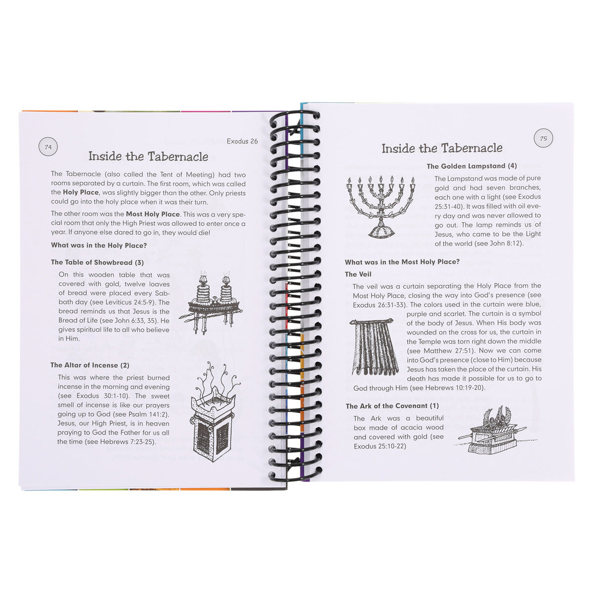 The Bible Made Easy for Kids (Spiral-Bound)