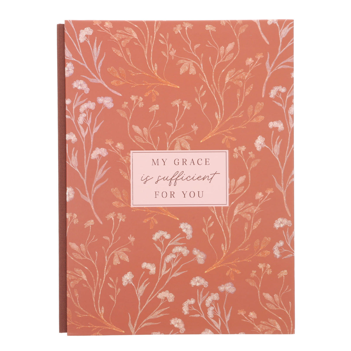 My Grace Is Sufficient for You Quarter-Bound Hardcover Journal