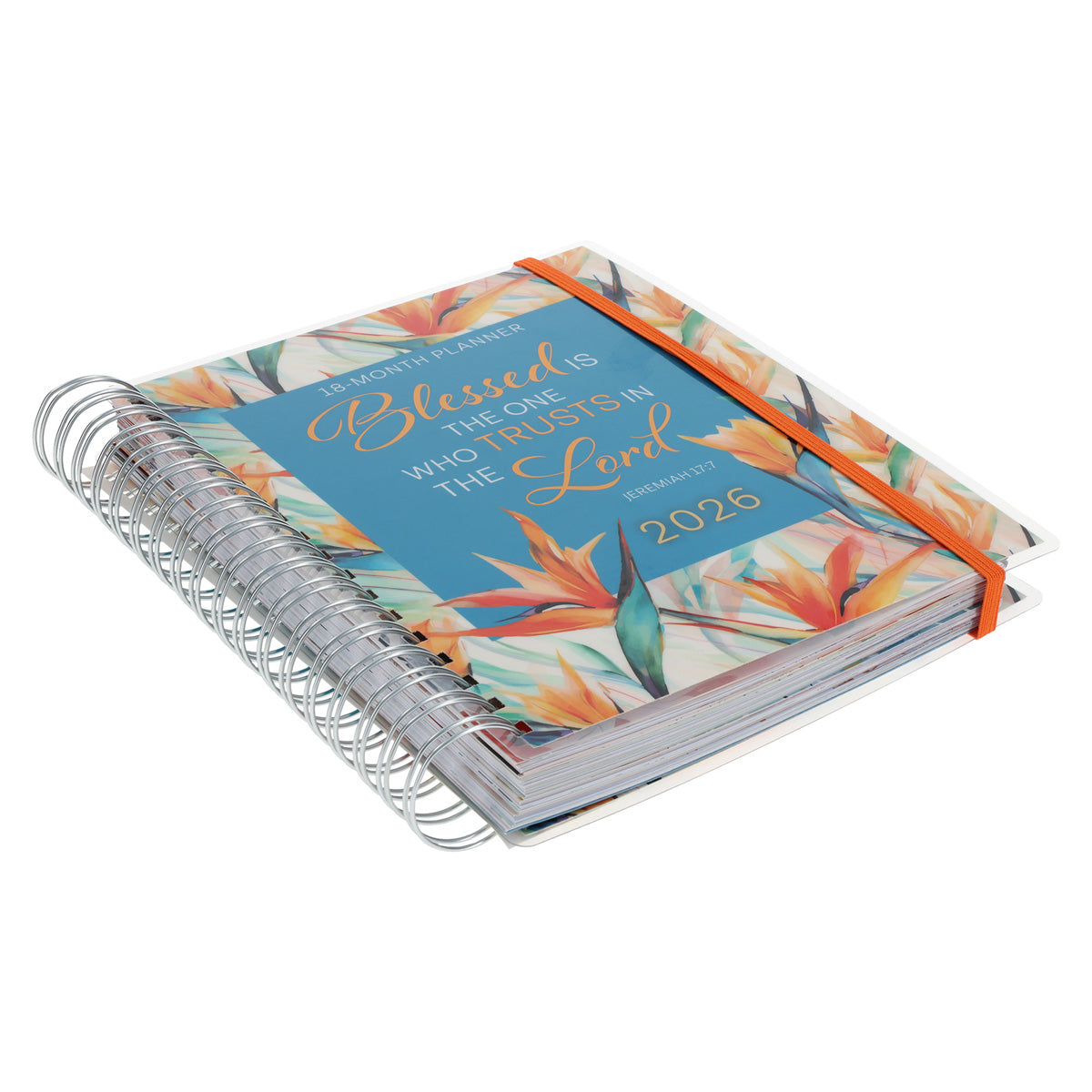 2026 Diary - 18-Month Planner for Women - Blessed Is the One - Wirebound