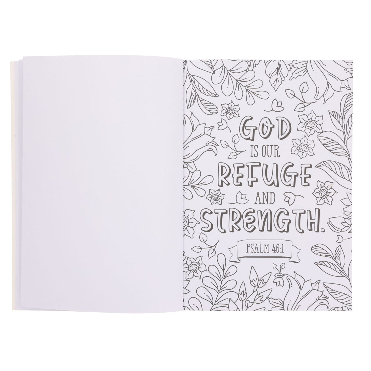 Coloring Through the Psalms Coloring Book (Paperback)