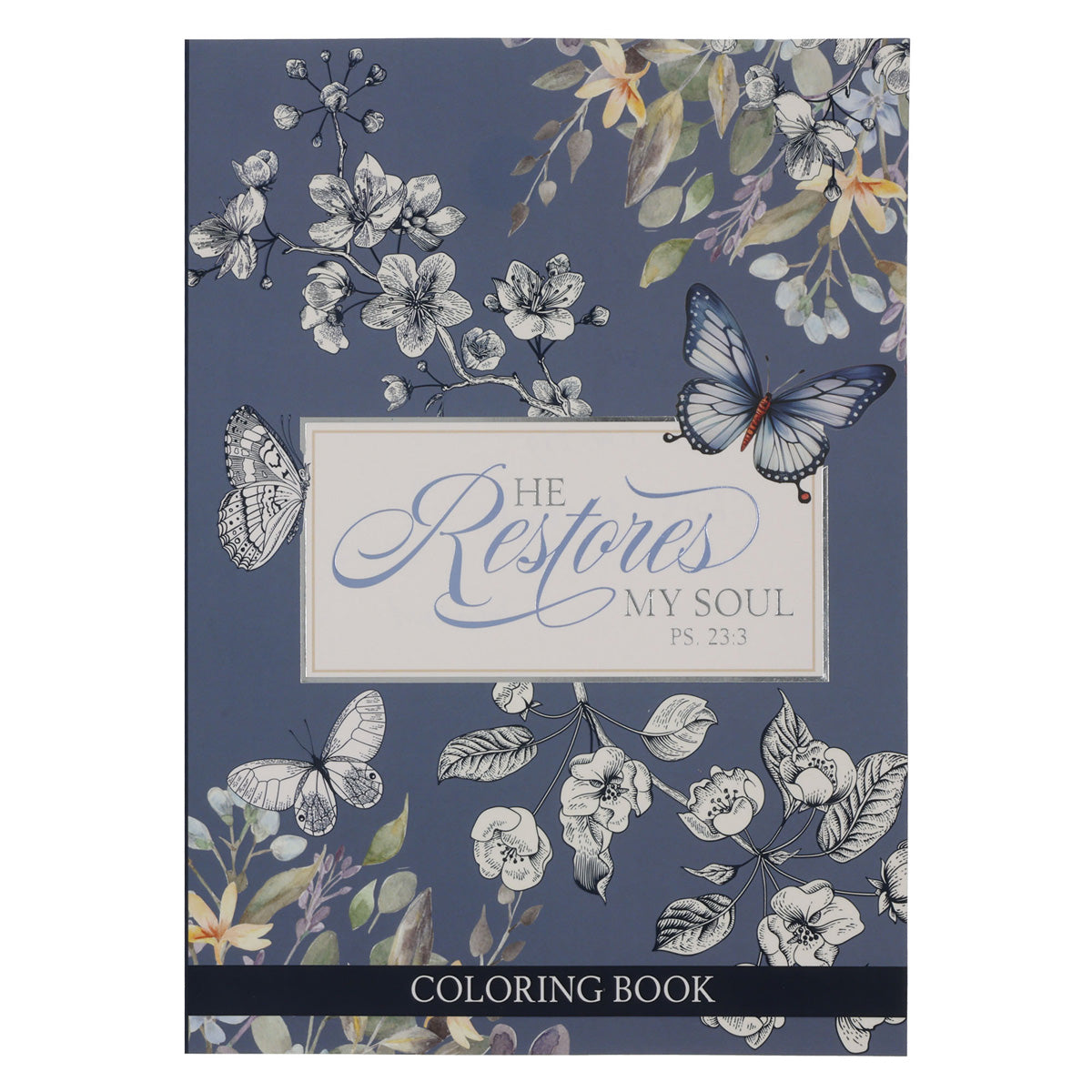 He Restores My Soul Coloring Book (Paperback)