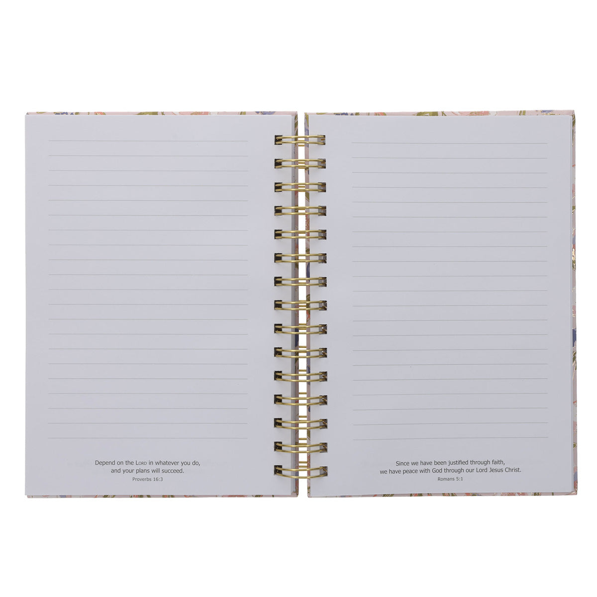 With God All Things Are Possible Hardcover Wirebound Journal