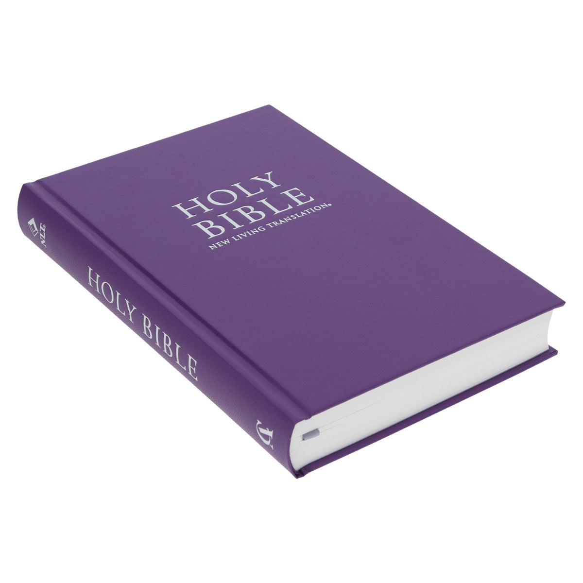 NLT Purple Hardcover Standard Bible