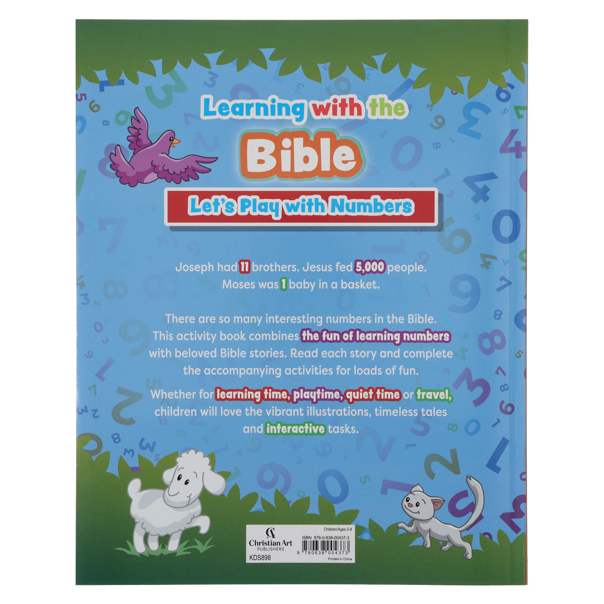 Learning with the Bible: Let’s Play with Numbers Book 2 (Paperback)
