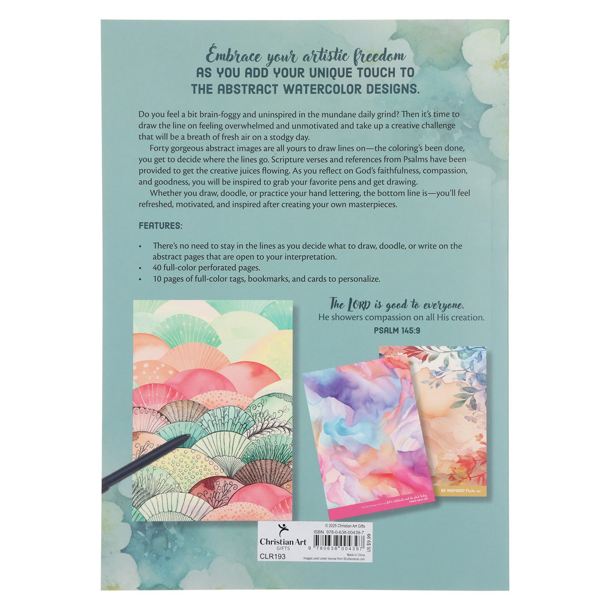 God is Good Reverse Coloring Book (Paperback)