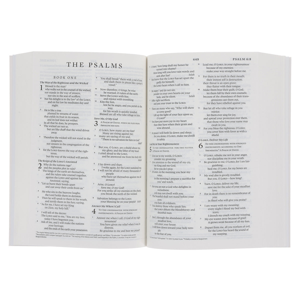 ESV Black Paperback Compact Bible