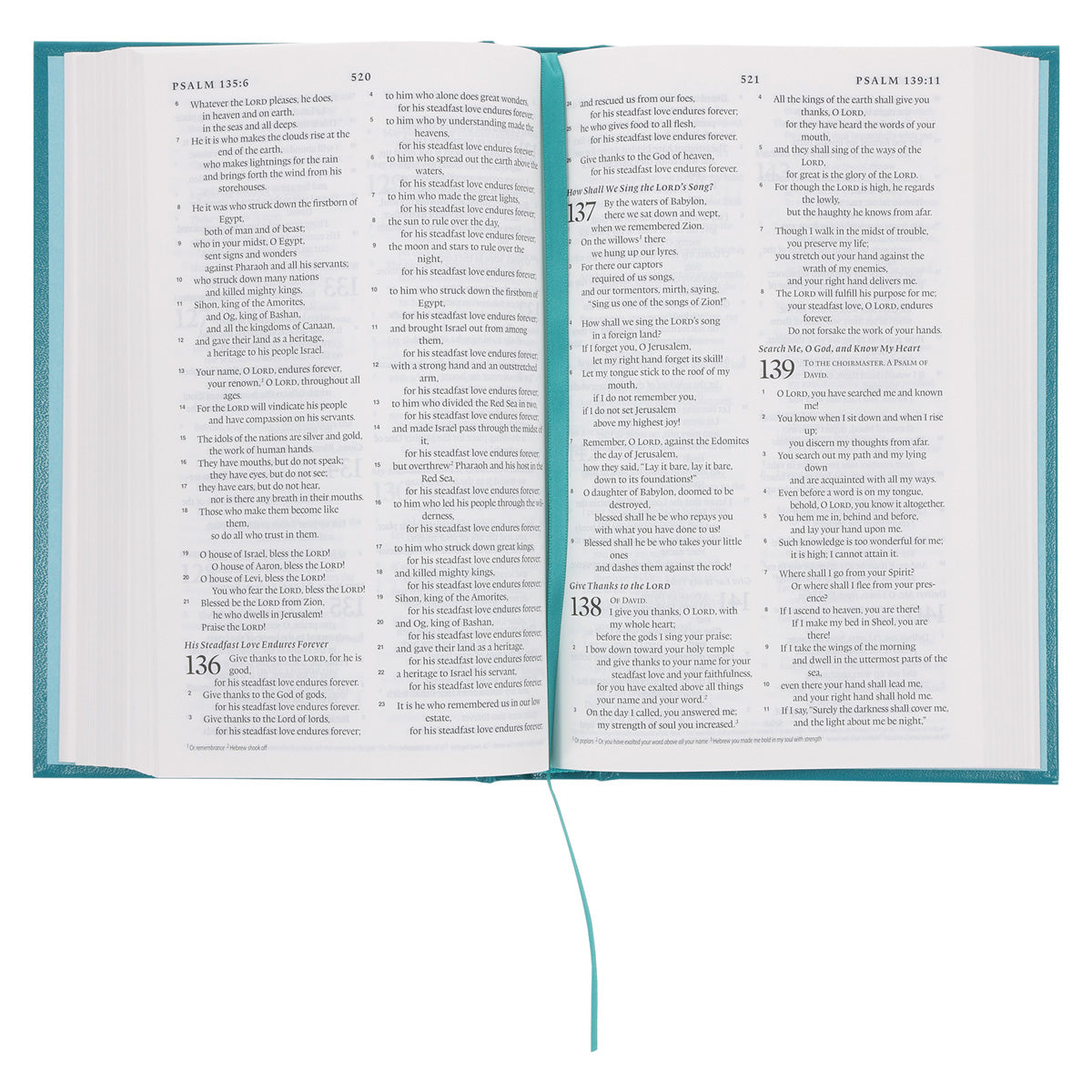 ESV Teal Hardcover Standard Bible