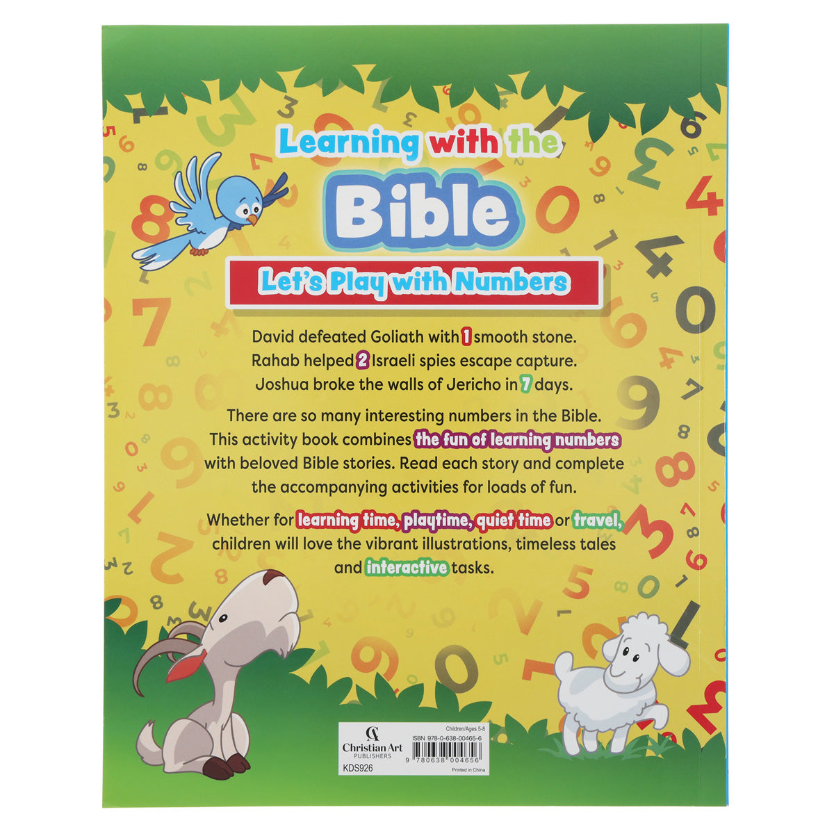 Learning with the Bible: Let’s Play with Numbers Book 3 (Paperback)