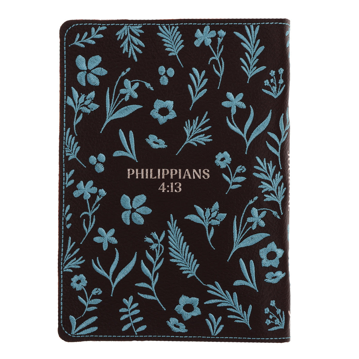 I Can Do All Things Through Christ Handy-Sized Genuine Leather Journal