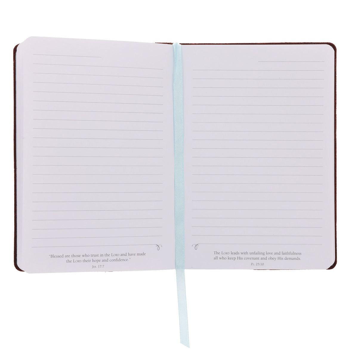 I Can Do All Things Through Christ Handy-Sized Genuine Leather Journal