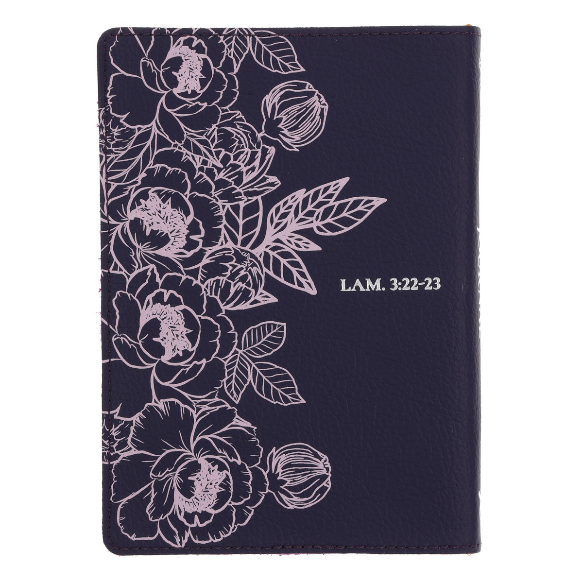 The Faithful Love of the Lord Never Ends Handy-Sized Genuine Leather Journal