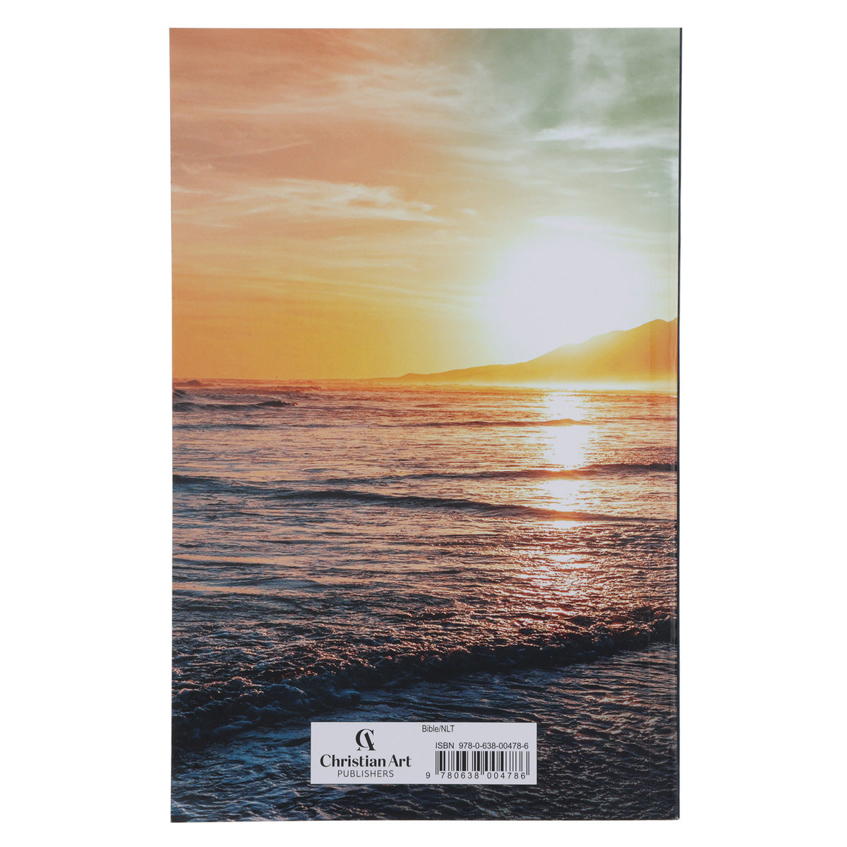 NLT Ocean Sunrise Paperback Outreach New Testament Bible