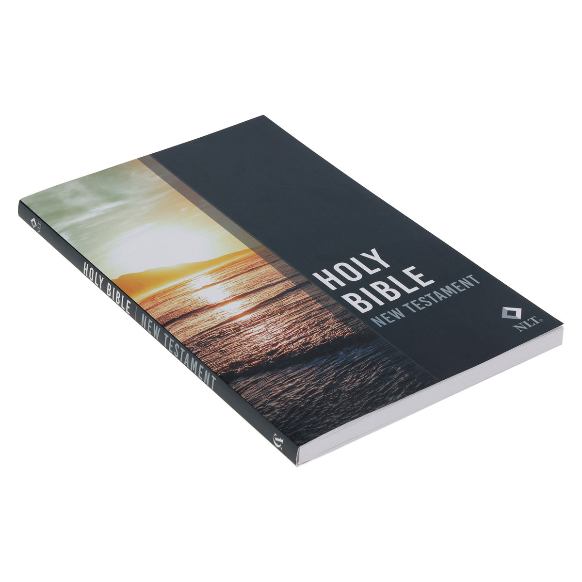 NLT Ocean Sunrise Paperback Outreach New Testament Bible