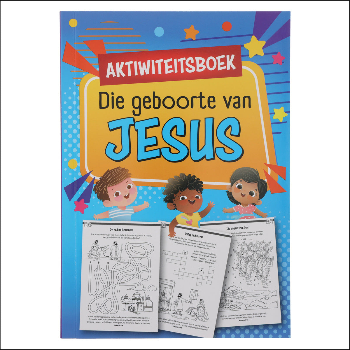 Die Geboorte van Jesus Aktiwiteitsboek (Sagteband)