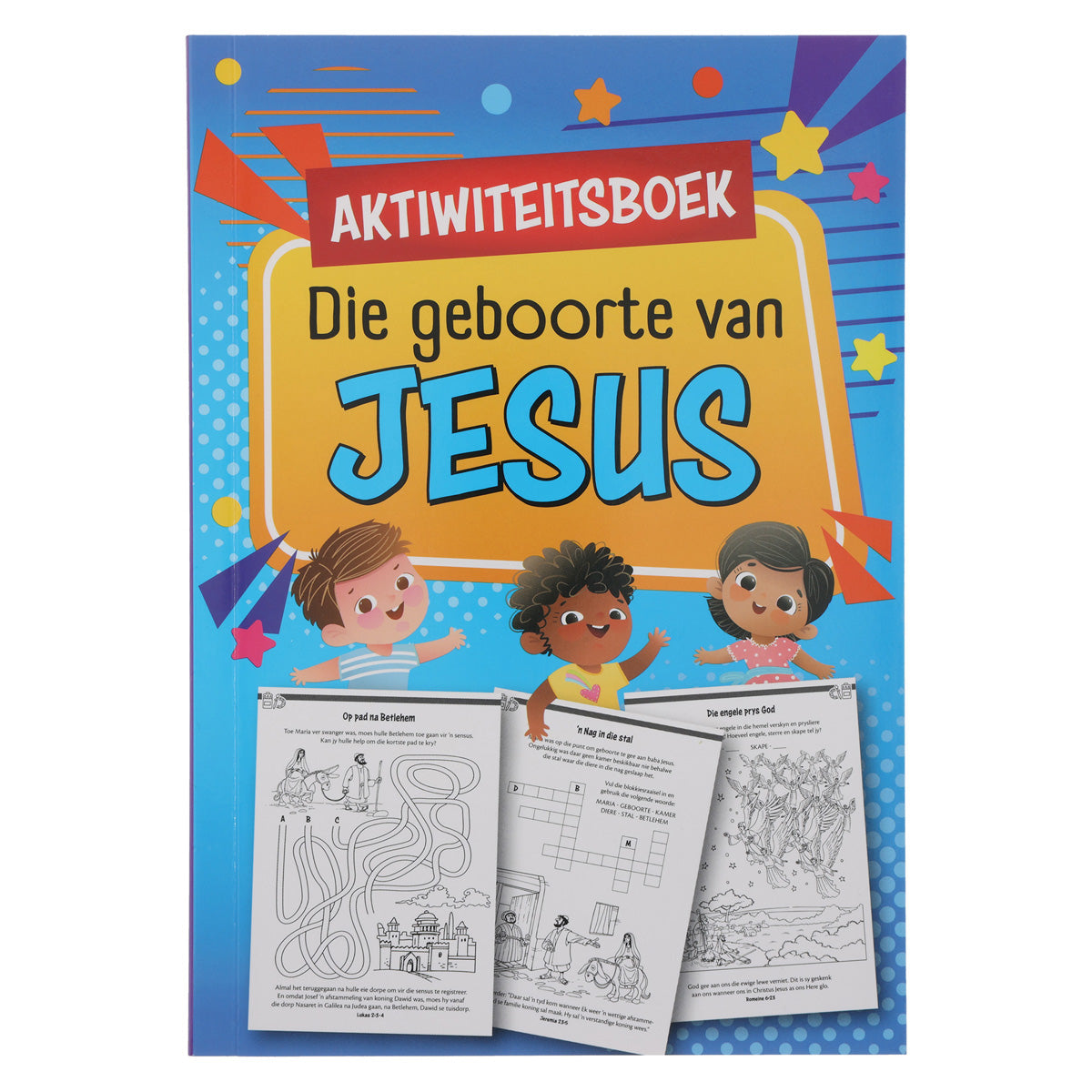 Die Geboorte van Jesus Aktiwiteitsboek (Sagteband)