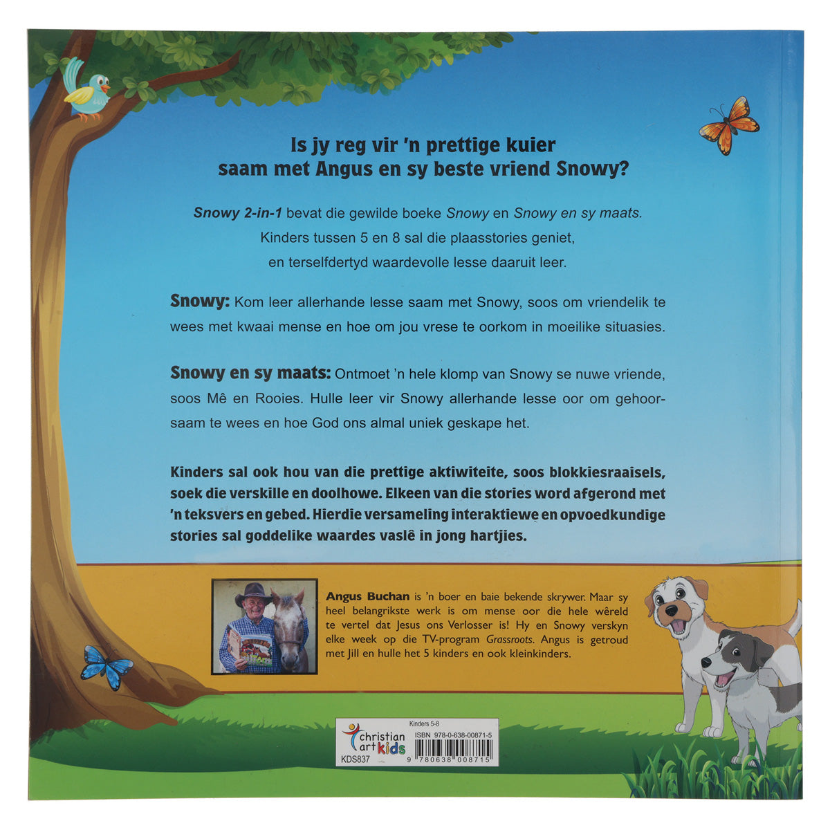 Snowy 2-In-1 Afrikaans (Sagteband)