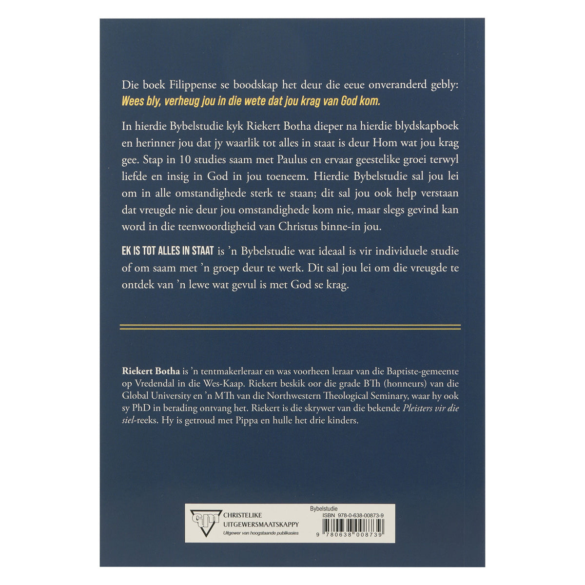 Ek Is Tot Alles In Staat (Sagteband)