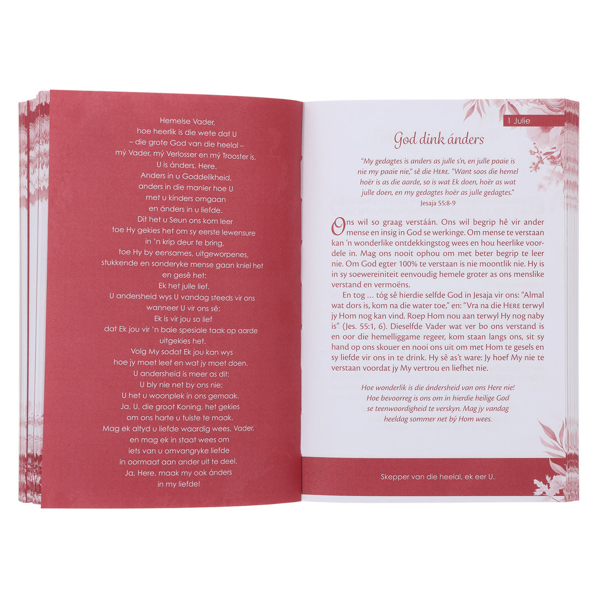 Laat Sy Liefde Jou Lei: 365 Koester-Oordenkings (Sagteband)