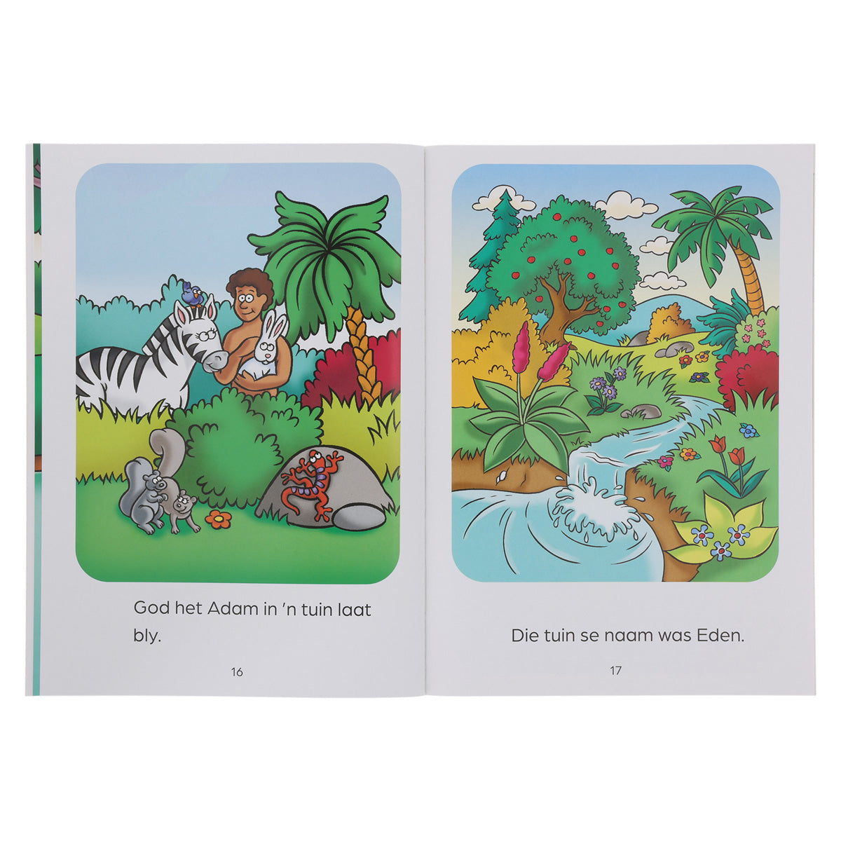 Adam en Eva in die Tuin - Ek Kan Lees (Sagteband)