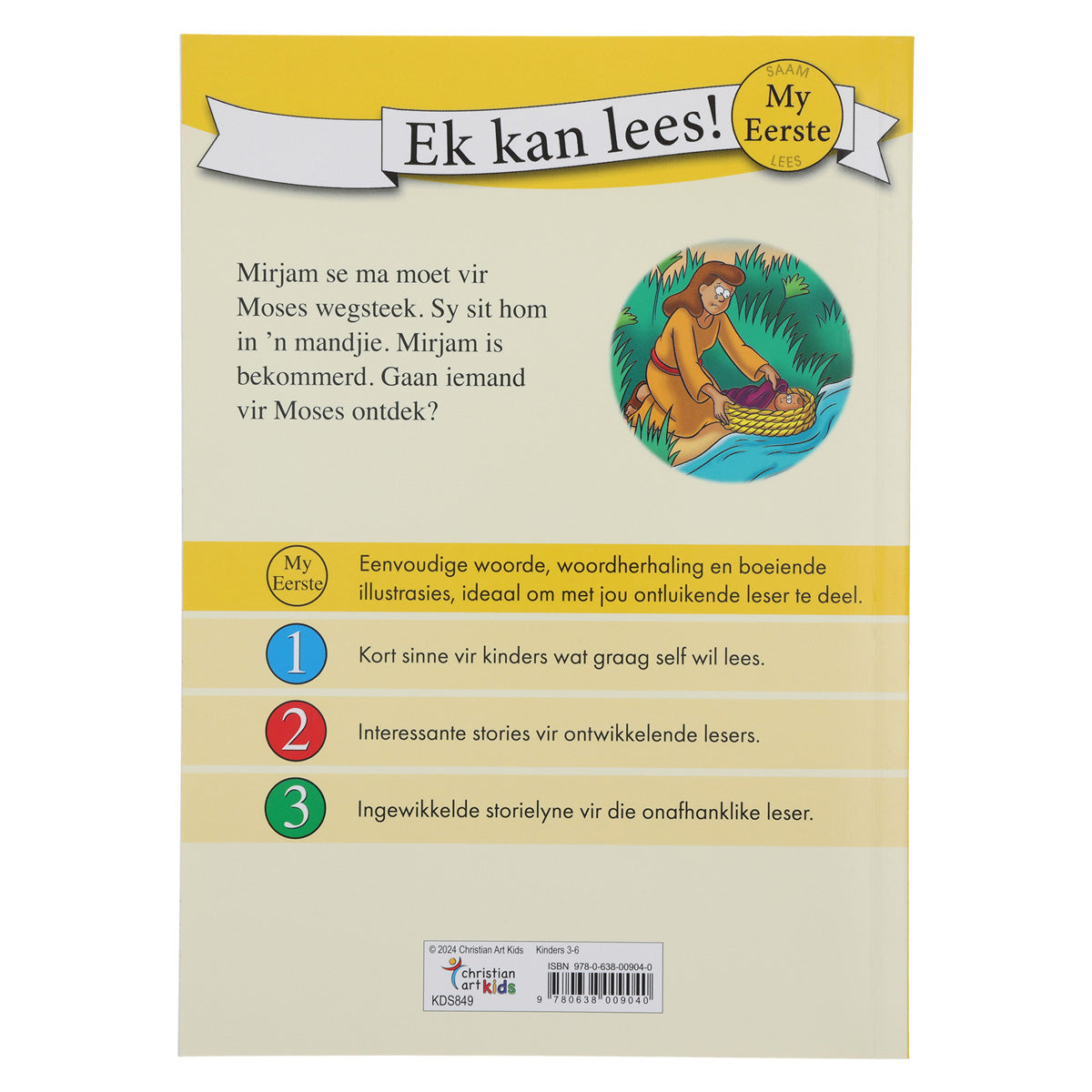 Baba Moses en die Prinses Ek Kan Lees (Sagteband)