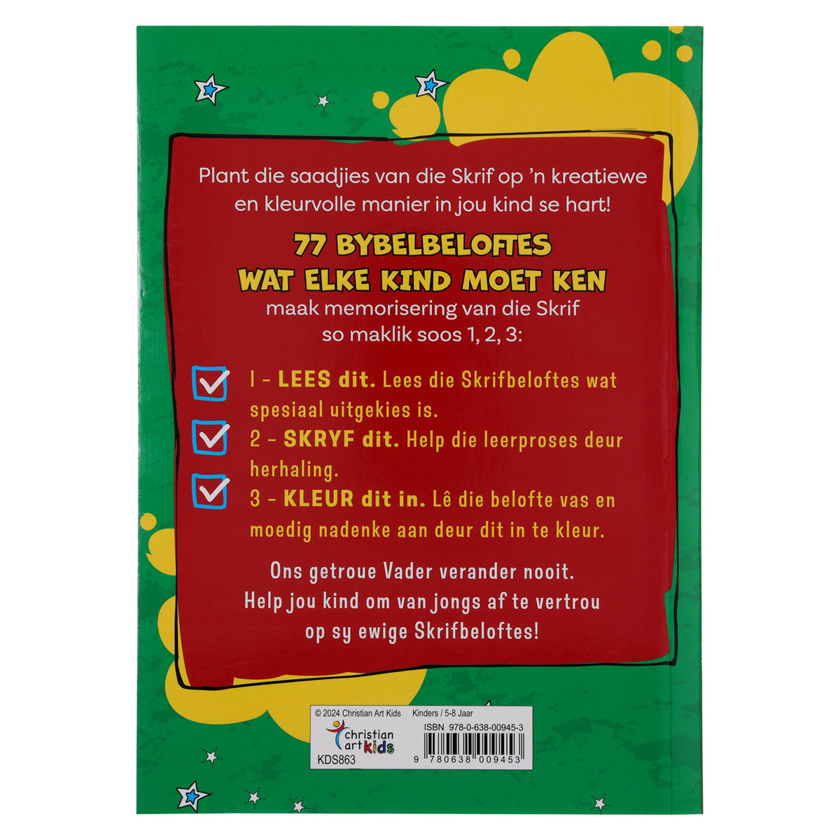 77 Bybelbeloftes Wat Elke Kind Moet Ken (Sagteband)