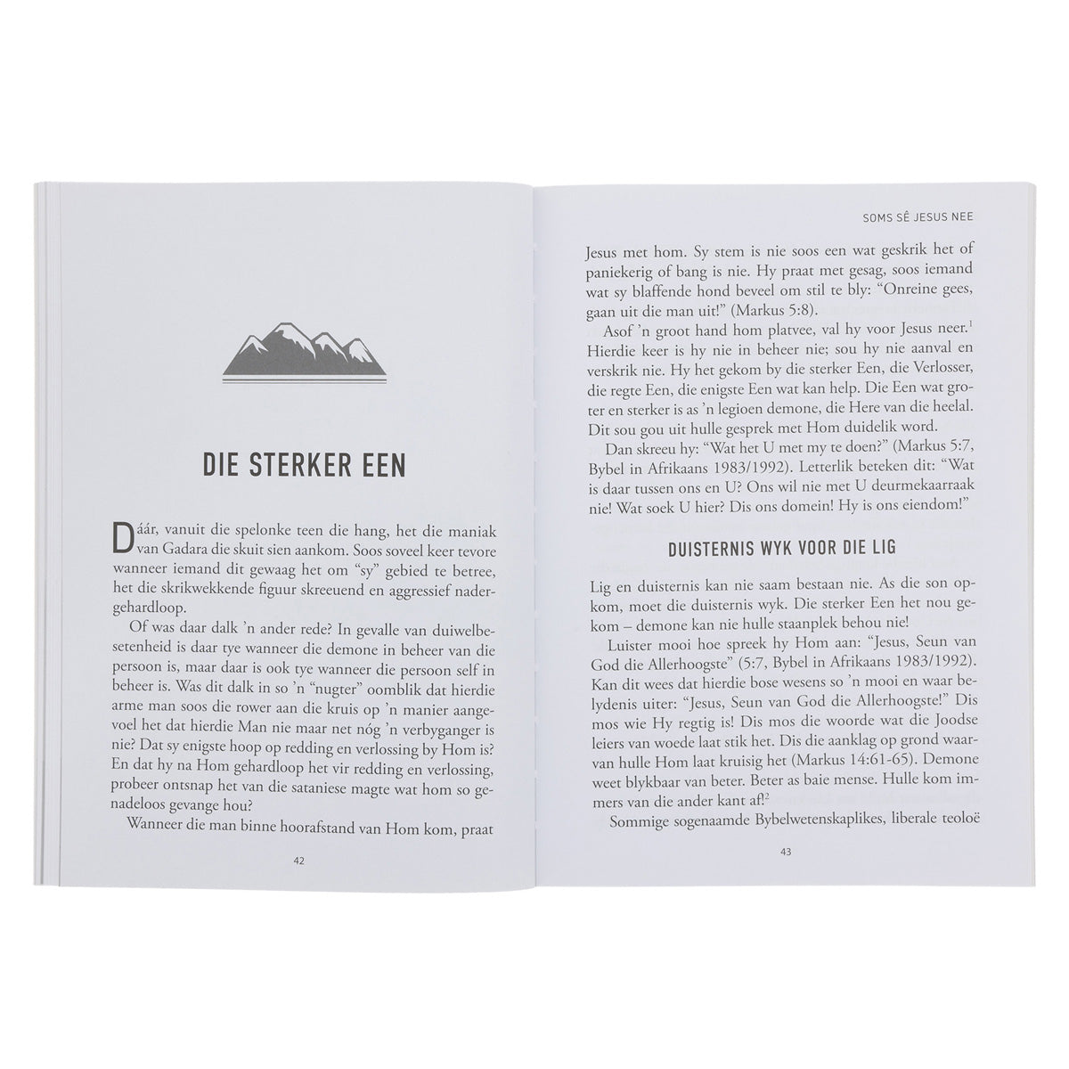 Soms Sê Jesus Nee (Sagteband)