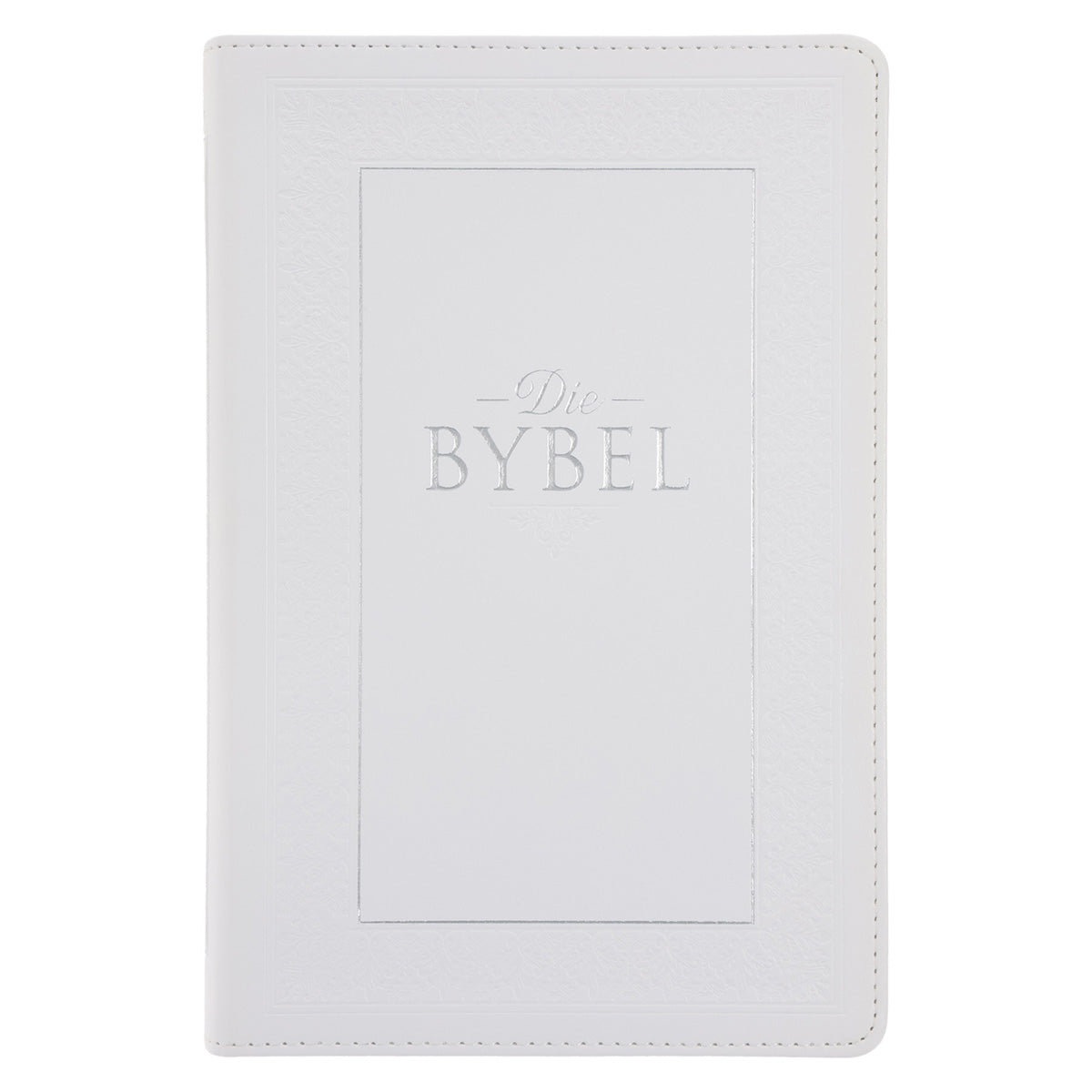 NLV Wit Kunsleer Mnr & Mev Geskenkbybel met Duimgrepe