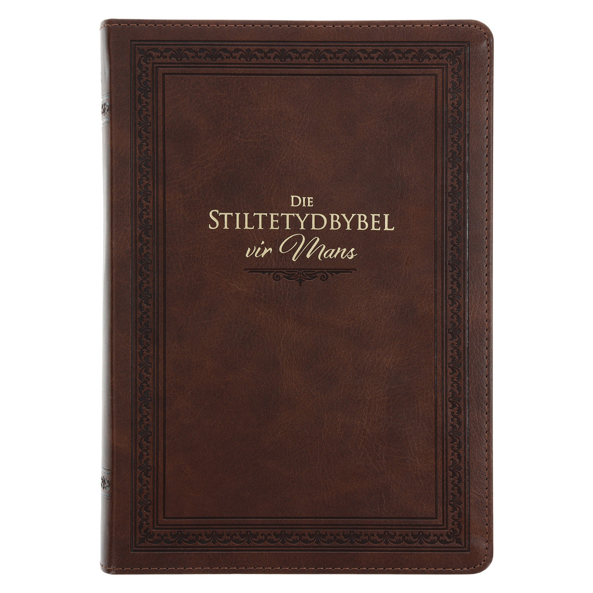 NLV Bruin Kunsleer Stiltetydbybel vir Mans