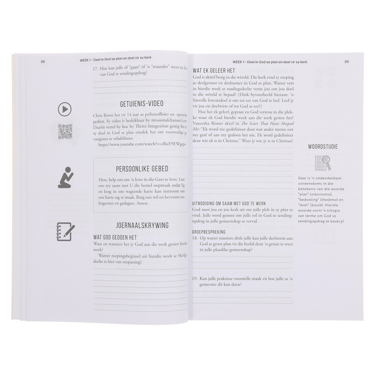 Ontdek Jou Doel in God Se Plan Bybelstudie - 10 Studies uit Efesiërs (Sagteband)