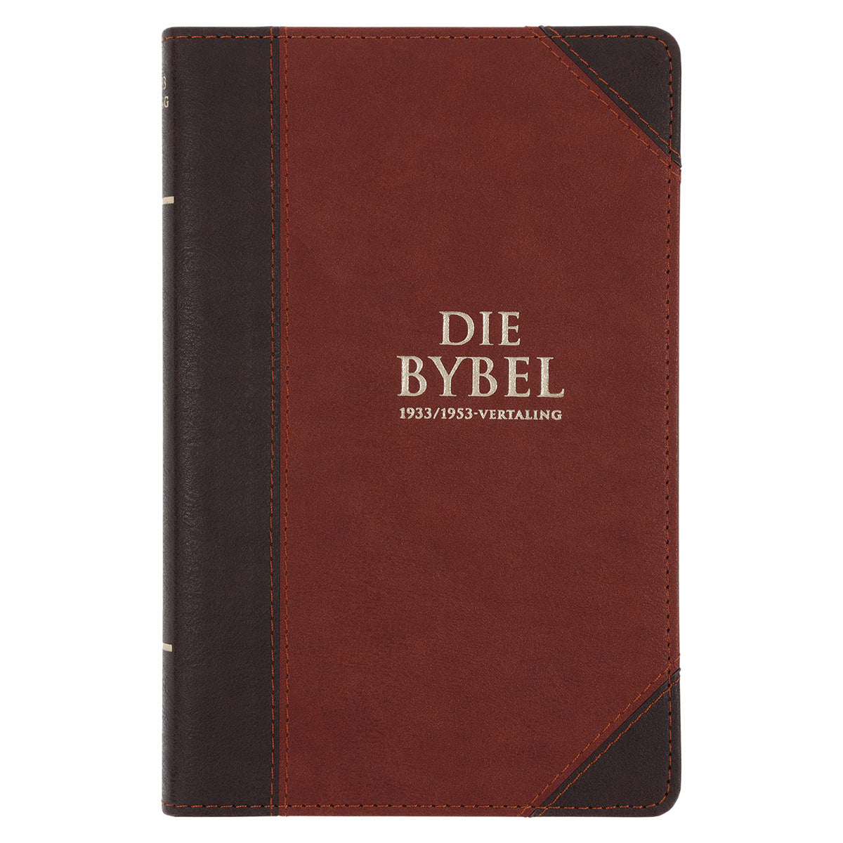 Afrikaans 1933/1953 Vertaling Bruin Kunsleer Bybel