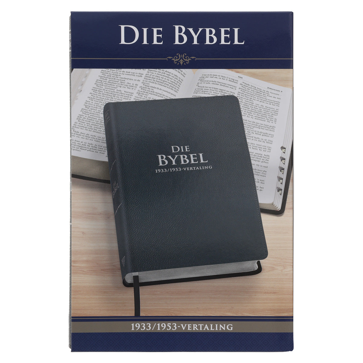 Afrikaans 1933/1953 Vertaling Steenkool Egte Leer Bybel