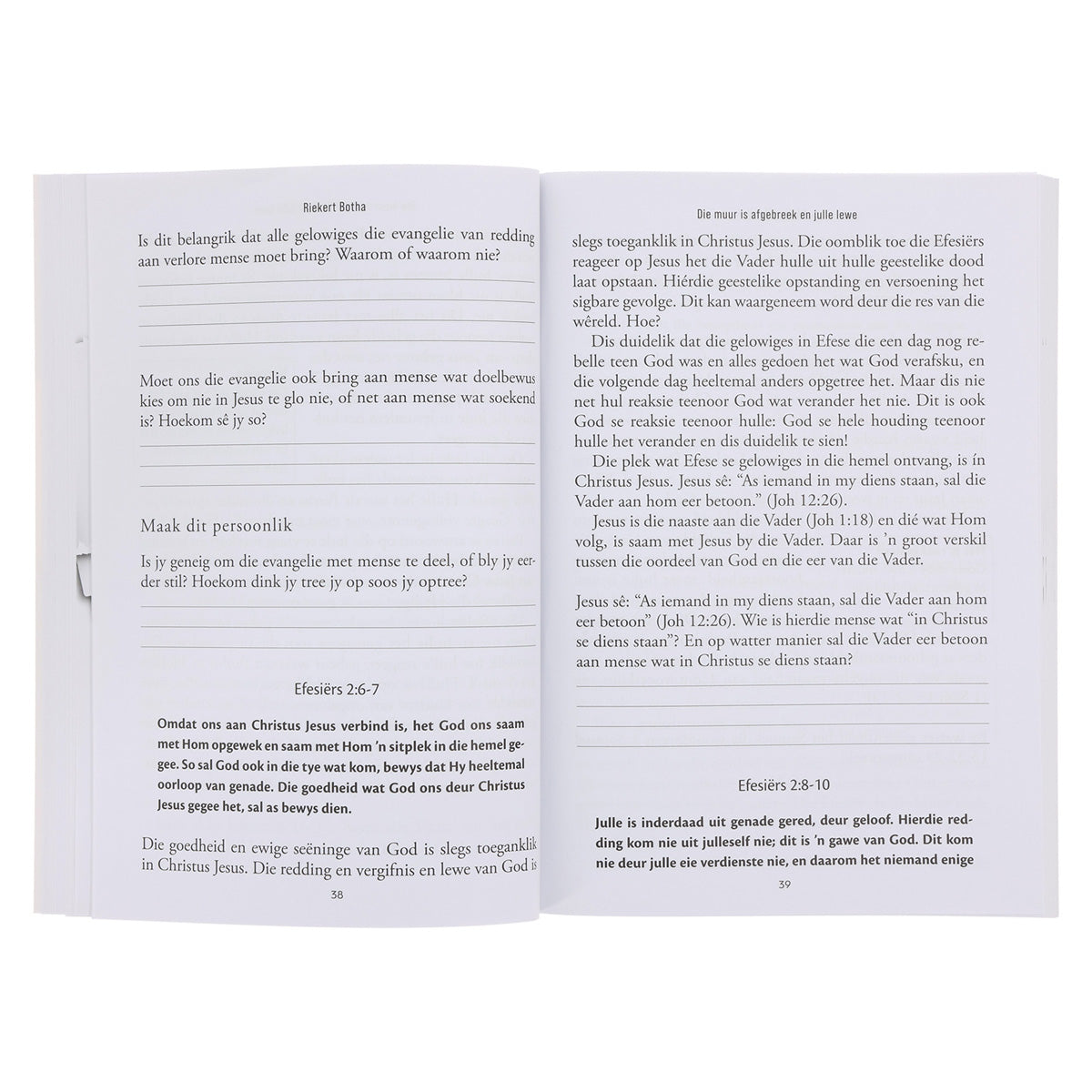 Efesiërs: 'n Bybelstudie - 8 Studies (Sagteband)