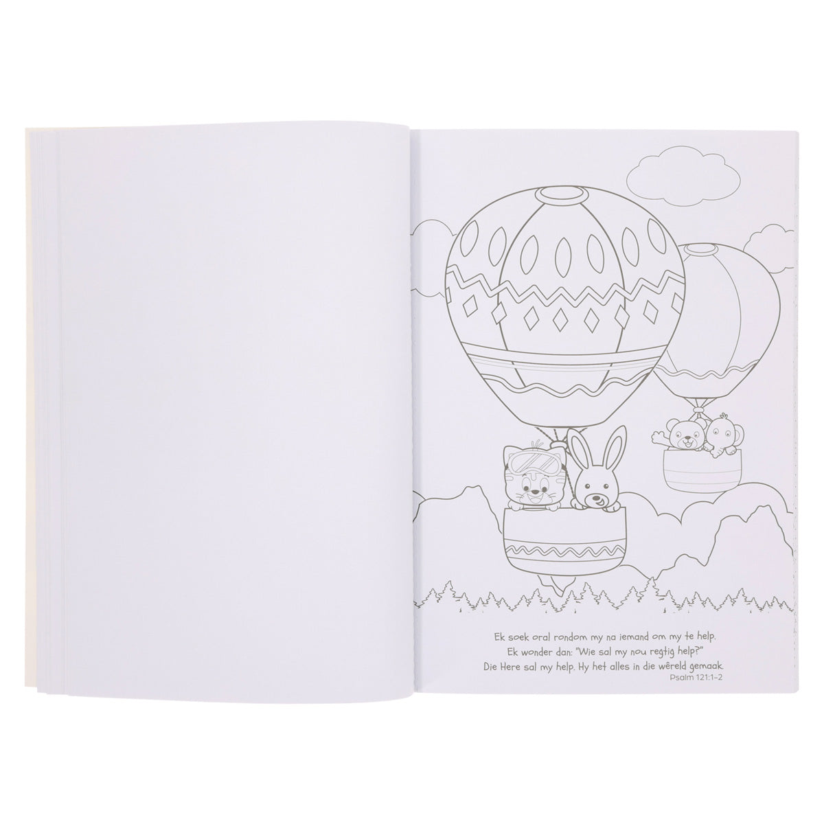 God Is by My Waar Ek Ook Al Gaan: 'n Inkleur Avontuur vir Kinders (Sagteband)