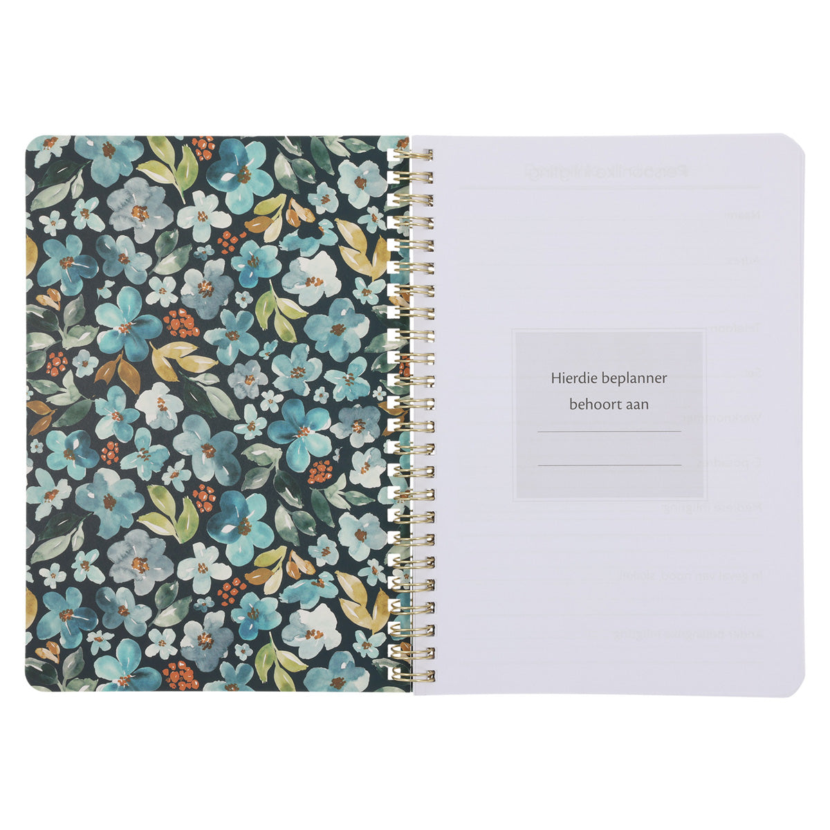 2026 Dagboek - Dagbeplanner - Wees Stil en Weet - Ringbind