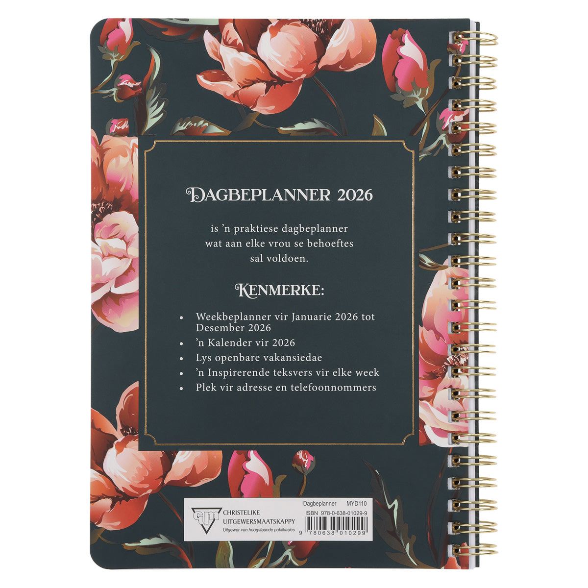 2026 Dagboek - Dagbeplanner - Ek Weet Wat Ek vir Julle Beplan - Ringbind