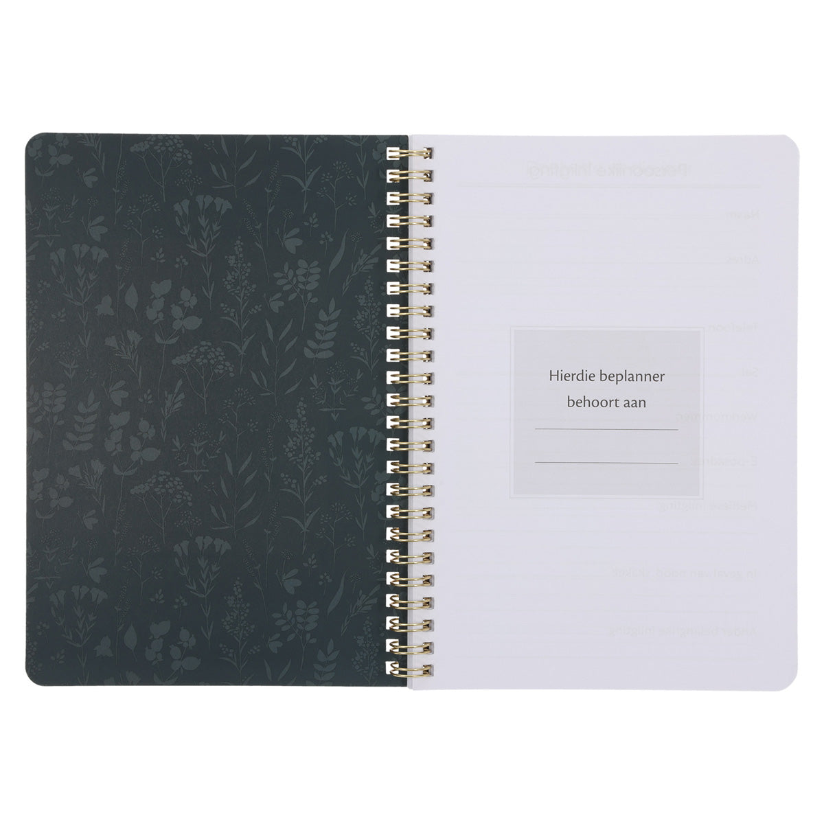 2026 Dagboek - Dagbeplanner - Ek Weet Wat Ek vir Julle Beplan - Ringbind