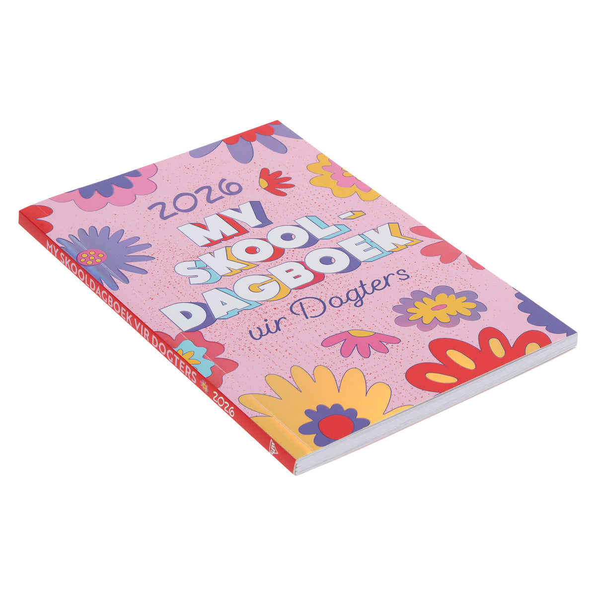 2026 Skooldagboek - Dagbeplanner vir Dogters - Sagteband