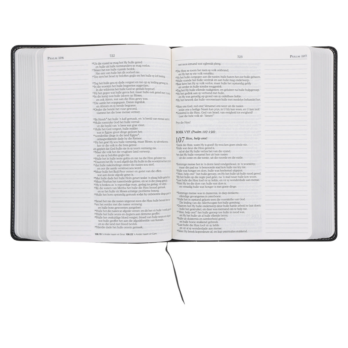 NLV Swart Kunsleer Joernaal-Bybel