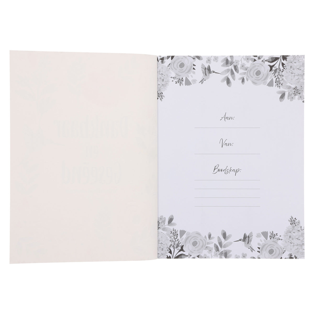 Dankbaar en Geseënd Dankie-Sê-Joernaal (Sagteband)