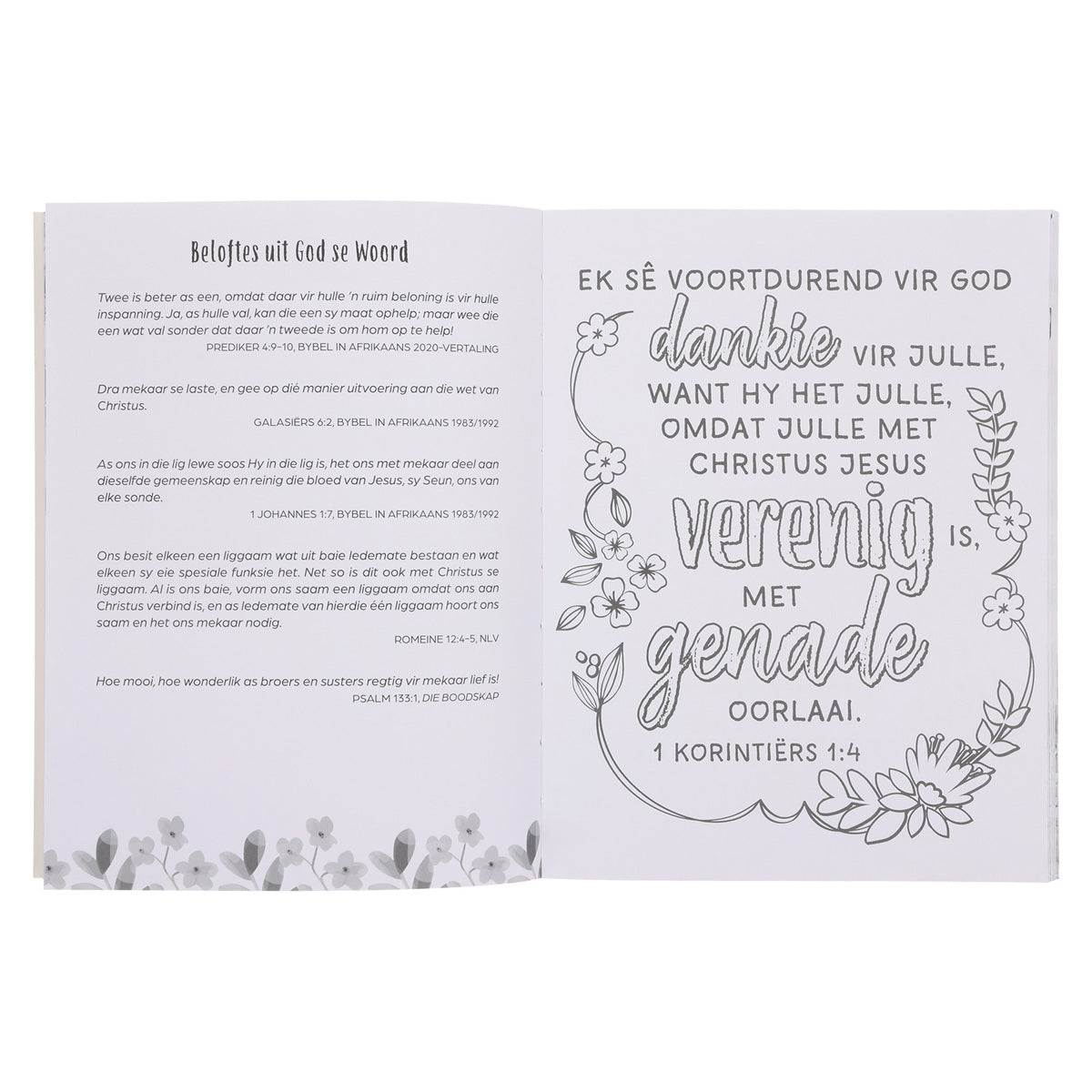 Dankbaar en Geseënd Dankie-Sê-Joernaal (Sagteband)